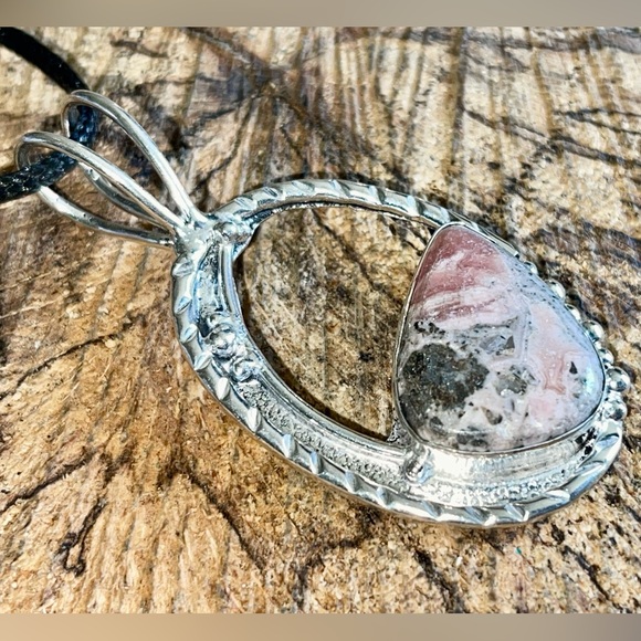 Rhodochrosite “Heart Opener” Pendant 2 1/4” - Picture 6 of 10
